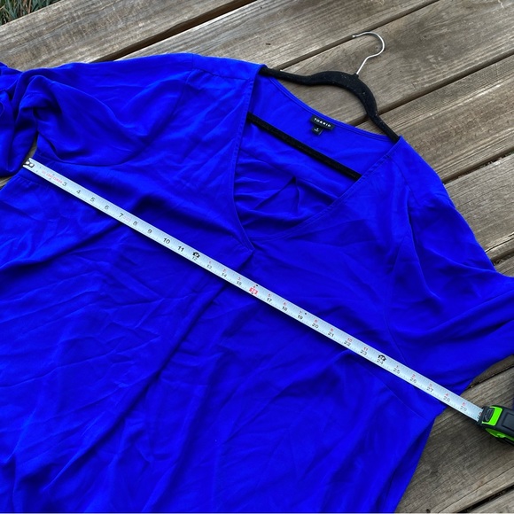 Torrid blue blouse - Picture 4 of 10